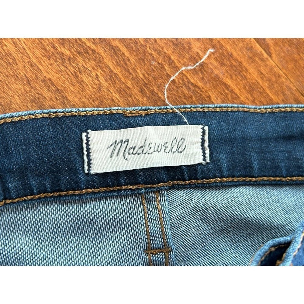 Madewell 9” High Rise Skinny Medium wash jeans 25 Womens DEFECT - Picture 5 of 10